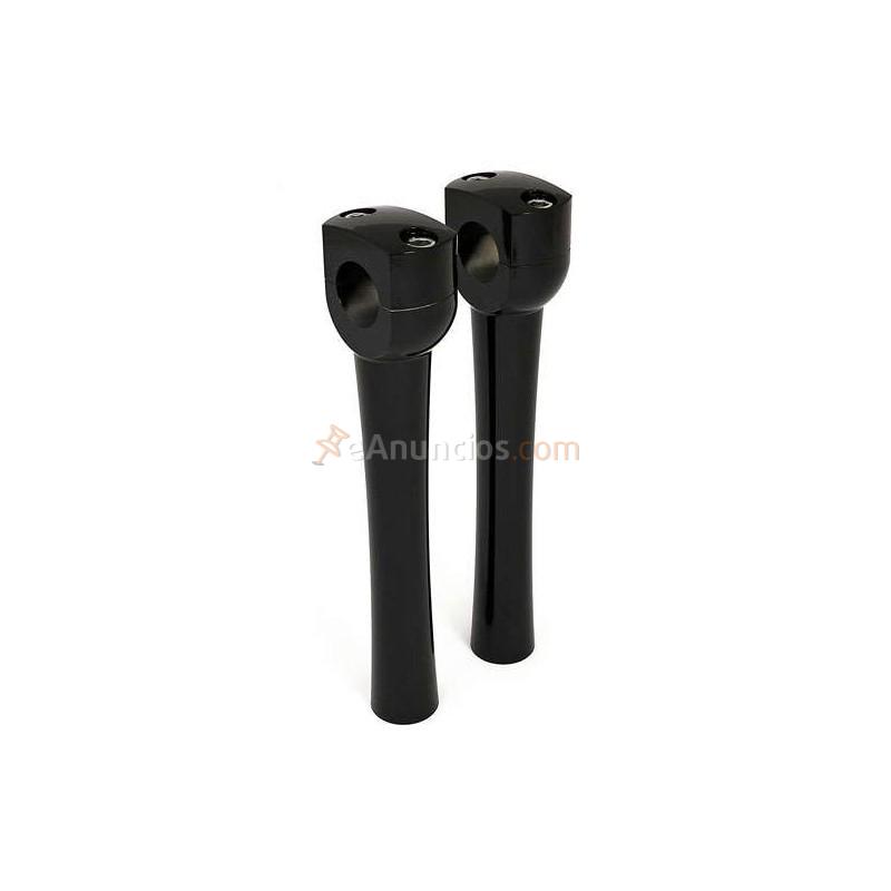 TORRETAS 25.4 MM ALUMINIO DIGHTON 8 NEGRO