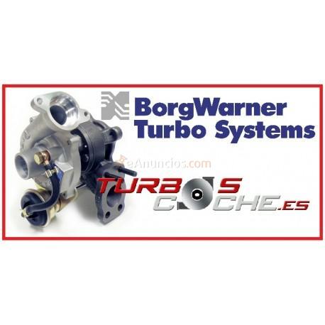 TURBO KKK-BORGWARNER 54359700009 RECONSTRUIDO PARA PEUGEOT 206 HDI 1.4 67CV A PARTIR DEL AÑO 2002