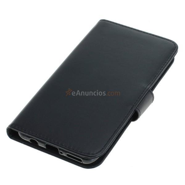 FUNDA TIPO LIBRO PARA HUAWEI P30 LITE, NEGRA